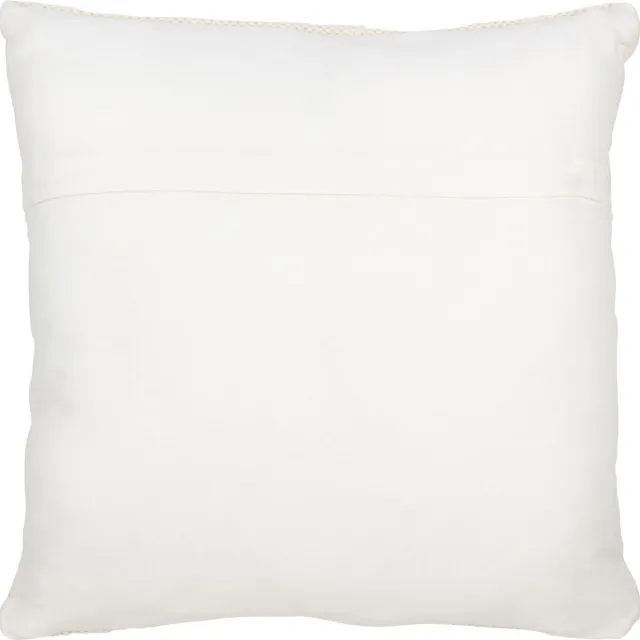 J-Line kussen Geweven - wol - creme - large Beige