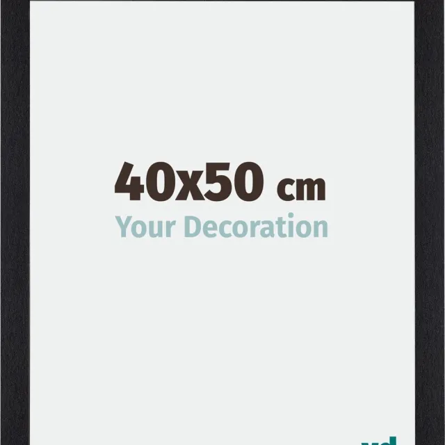 yd. Your Decoration - Fotolijst 40x50 cm - MDF - Zwart Mat - Mura