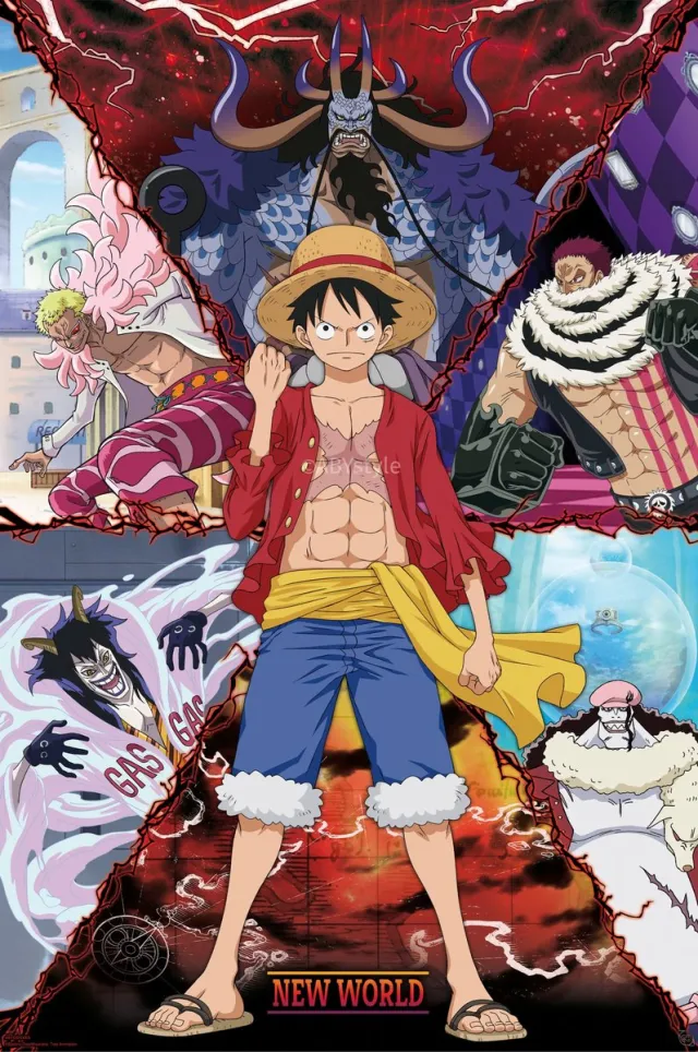 GB eye GBYDCO637 – Maxi Poster 91.5 x 61 cm – One Piece multicolour
