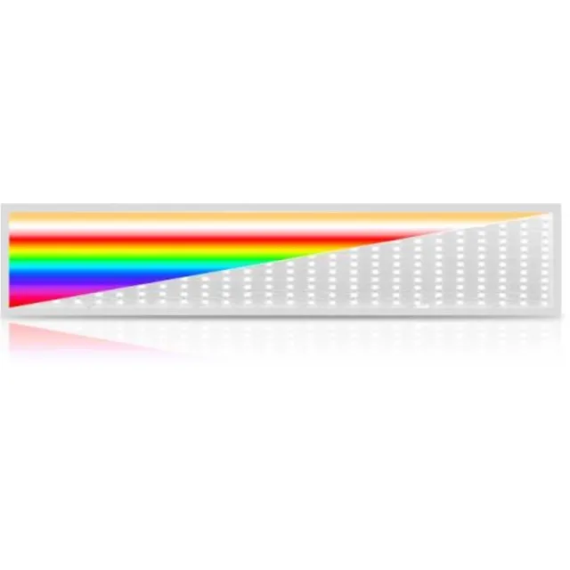 HLT Back-Lit Led paneel 150x30 cm 40 W rgb+cct switch
