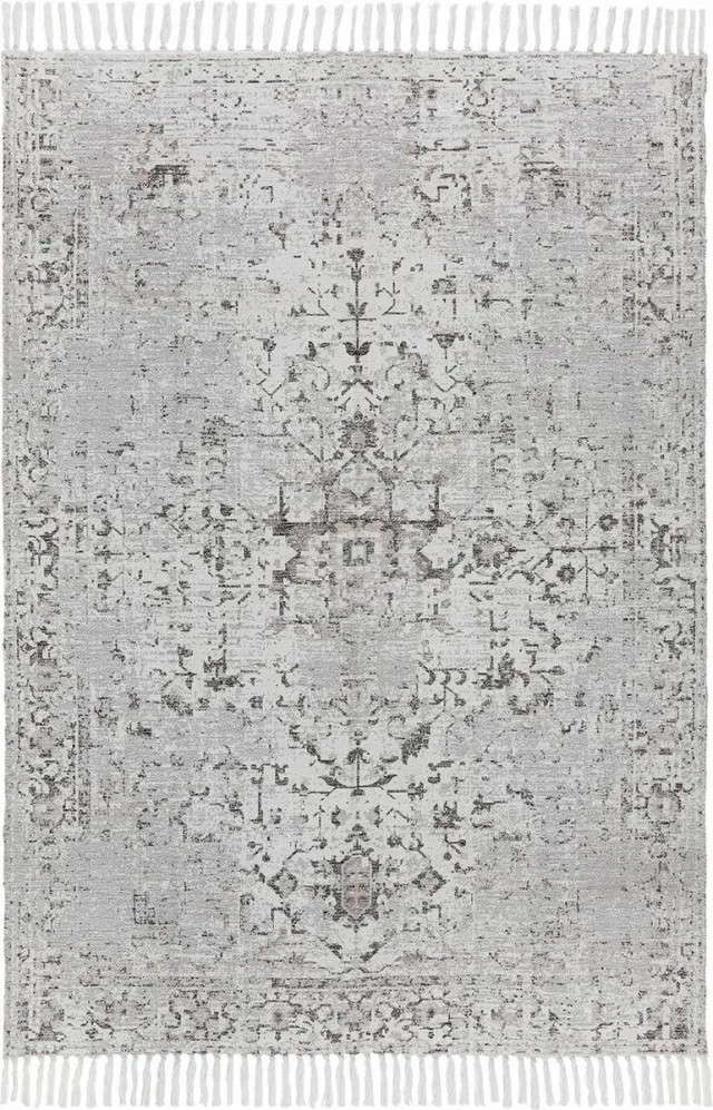 Loberon Vloerkleed Delpheer bruin/beige