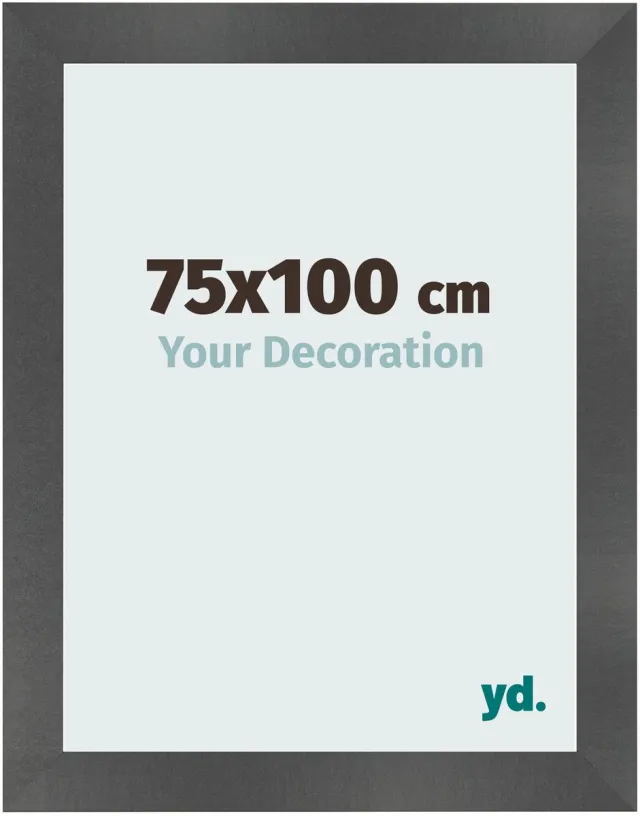 yd. Your Decoration - Fotolijst 75x100 cm - MDF - Zwart Mat - Pisa