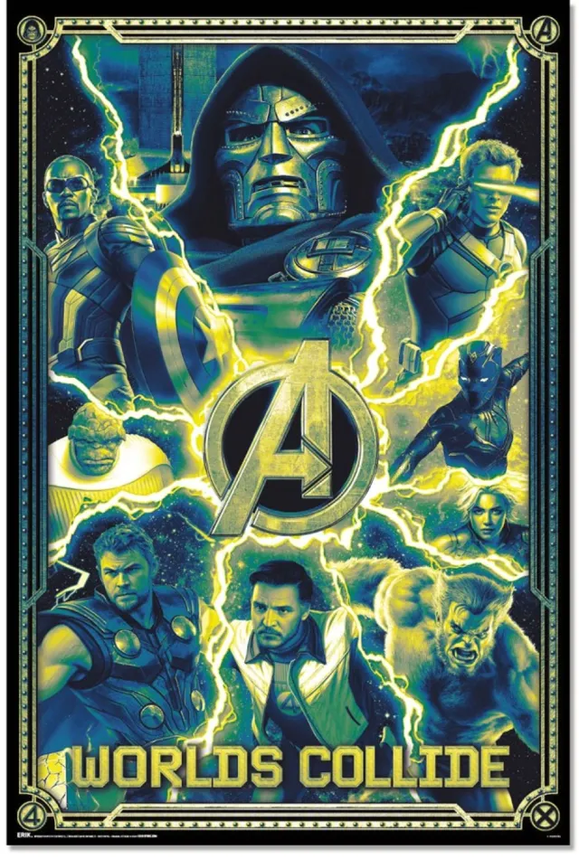 Posterpoint Avengers poster - Film - Doomsday - Marvel - Superhelden - 61 x 91.5 cm Multi colour