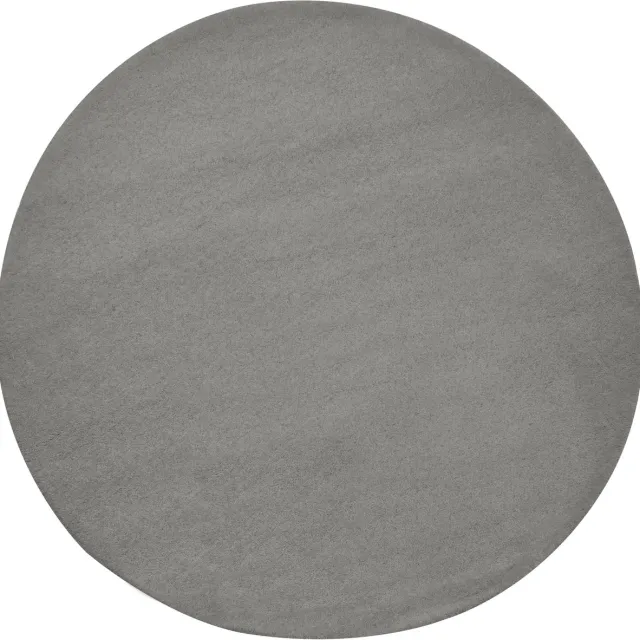 Beliani VASCO - Vloerkleed - Grijs - 140 x 140 cm - Wol