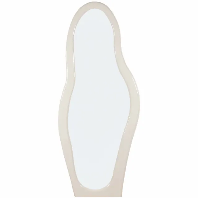Livingfurn Spiegel Olivia - Wit Hout - 85x4x200cm
