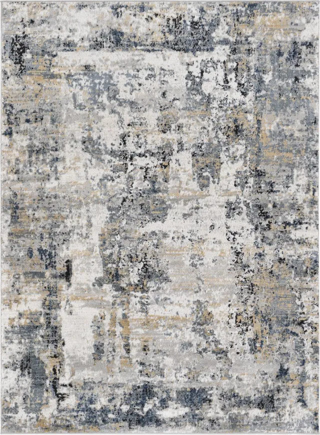 Surya Lena vloerkleed modern abstract grijs
