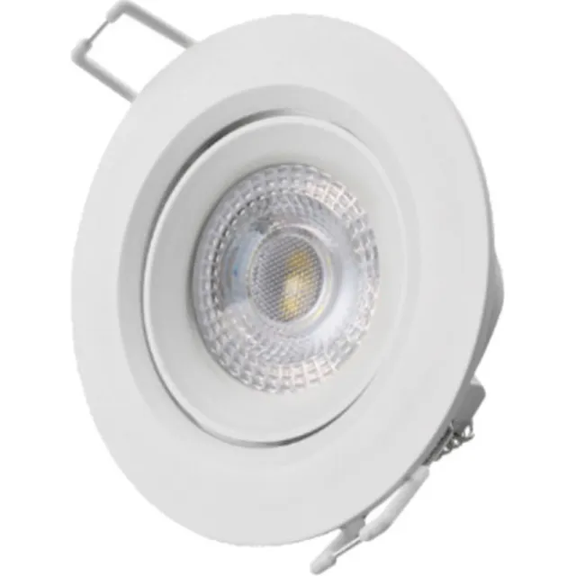 EDM LED downlight EDM - 5W - 380lm - 6400K - Wit - 31651 Weiß