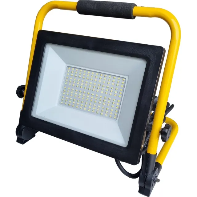 Aigostar LED bouwlamp werklicht op standaard 100W (=900W) - Daglichtwit 6500K - 9.000 lm - stekker 180 cm - IP44 Zie afbeelding