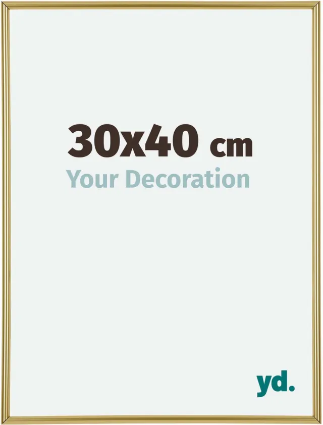 yd. Your Decoration - Fotolijst 30x40 cm - Kunststof - Goud - Annecy