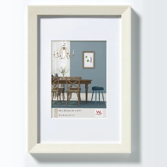 Walther Fiorito - MDF Houten lijst - Fotoformaat 24x30 cm - Wit