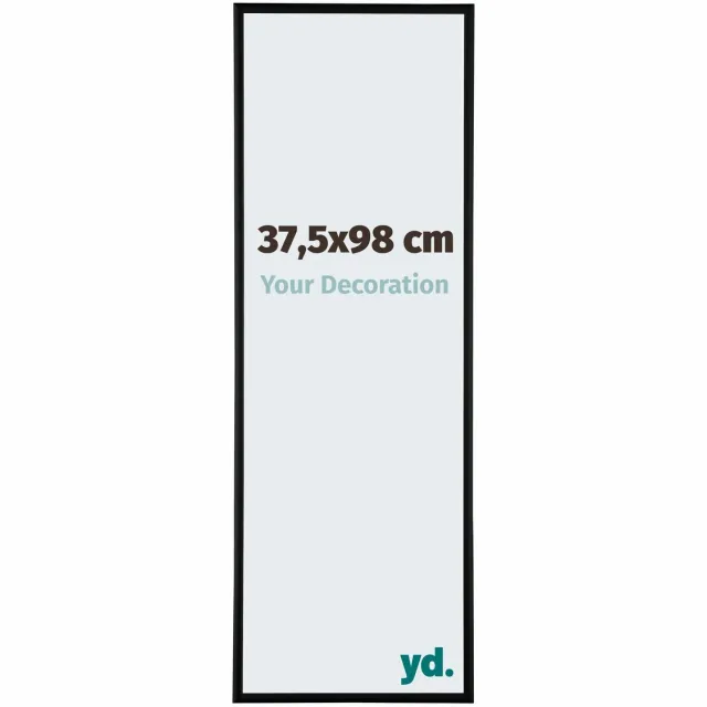 yd. Your Decoration - Fotolijst 37,5x98 cm - Aluminium - Zwart Mat - Kent