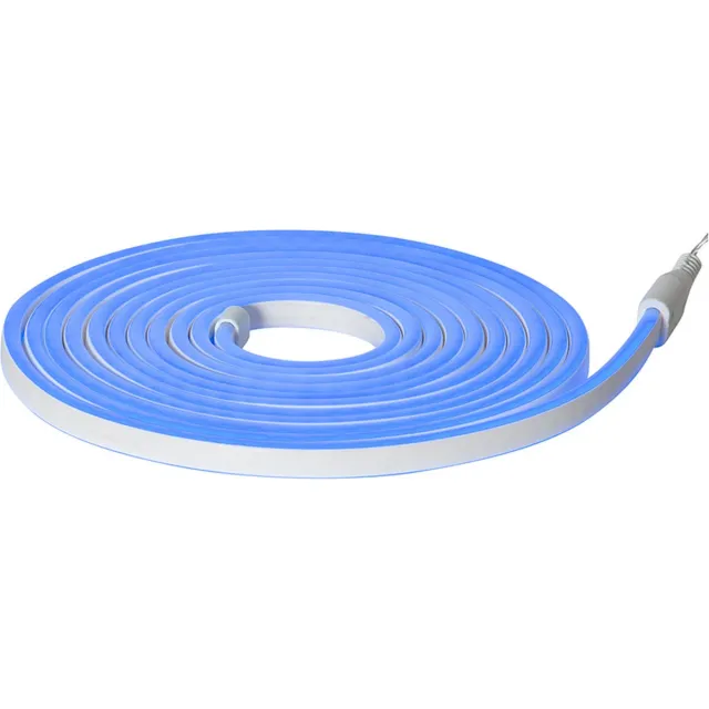Star Trading koordlamp FlatNeonLED, 480 LED's, blauw, voor buiten, 5 meter