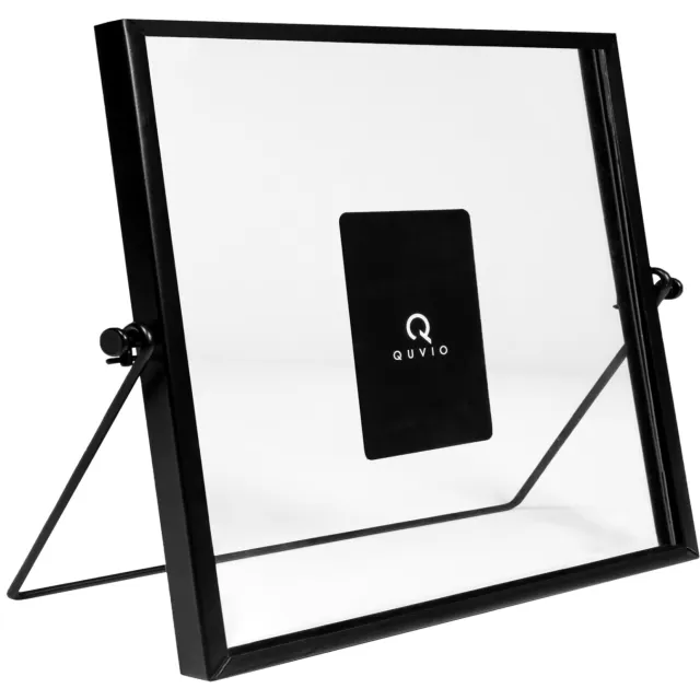 QUVIO Fotolijst - 15 x 15 cm (bxh) - Staand - Zwart