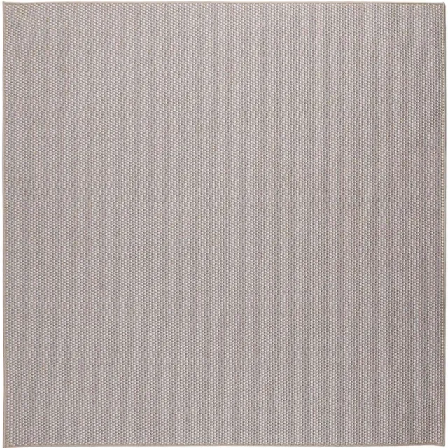 vidaXL Binnen - kleed - LUGO - Crème-taupe - 120 - x - 120 - cm - Polyester