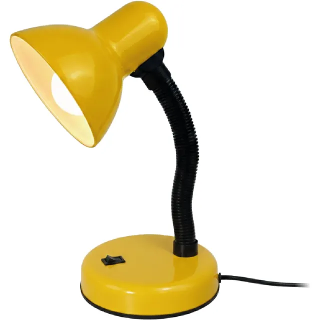 Luxus Europe Bureaulamp Nino Geel - Leeslamp - Bureauverlichting voor Thuis en Kantoor