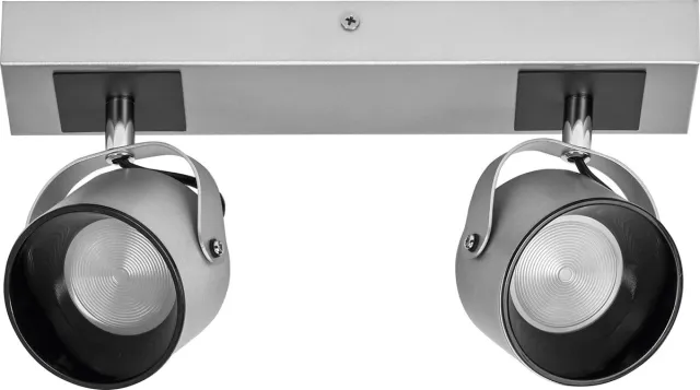 LEDVANCE DECOR SPOT JUPITER, 11,5W, 410lm, zilver, spot, verstelbare koppen, veelzijdig gebruik, interieurspot, warm witte lichtkleur, hoogwaardige optiek, eenvoudige installatie