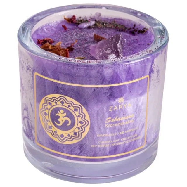 BERK Kaars Kroon Chakra Sahasrara Zwart
