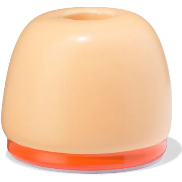 HEMA Kandelaar S keramiek oranje (perzik)