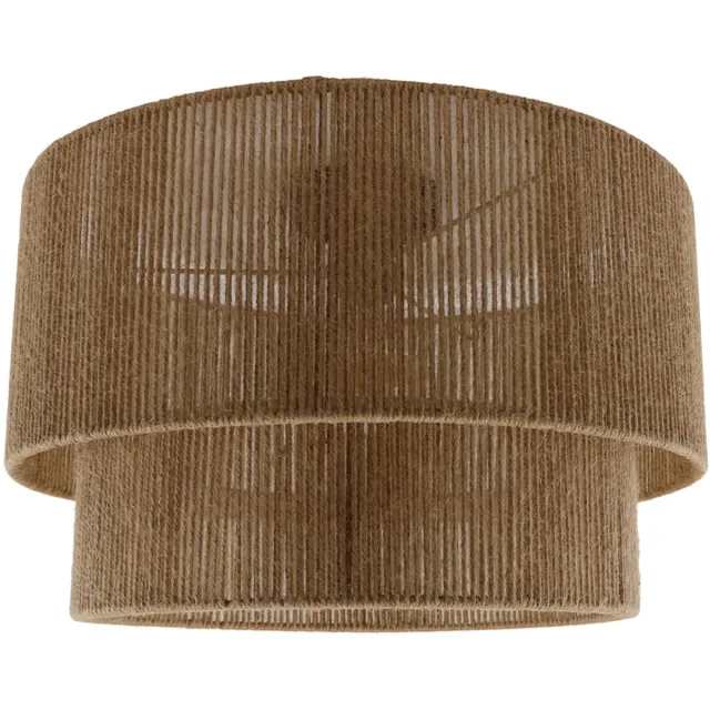 Olucia SELENA - Plafondlamp - Bruin / Zwart - Vorm: Cilinder
