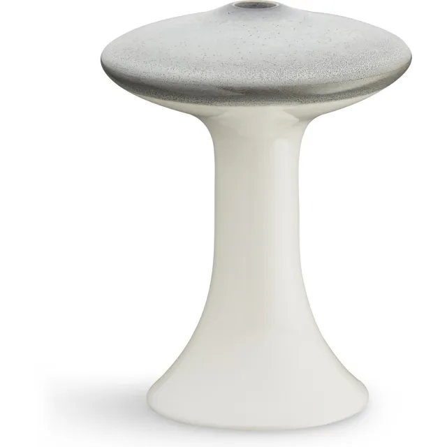 Kahler Design Ahlmannn - Kandelaar - 12 cm - Grijs/Wit