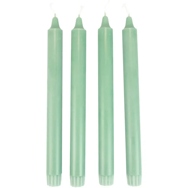 Wenzel Kerzen PURE Taper Kaarsen Groen Smaragd Wenzel Kaarsen 250/23mm 4st Groente