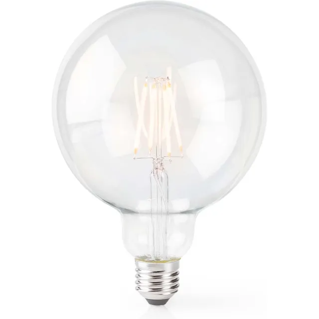 Nedis SmartLife LED Filamentlamp - Wi-Fi - E27 - 500 lm - 5 W - Warm Wit - 2700 K - Glas - Android / IOS - G125 - 1 Stuks