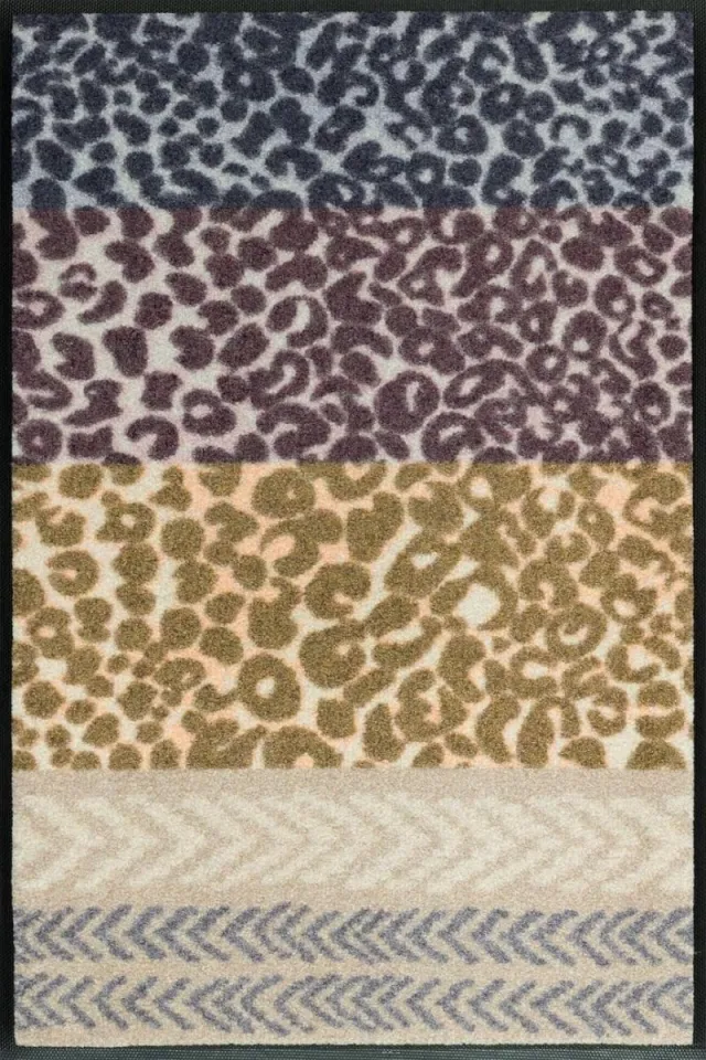 Kleen-Tex Wash+Dry Wasbare Deurmat - Safari Blend - 50 x 75cm meerkleurig