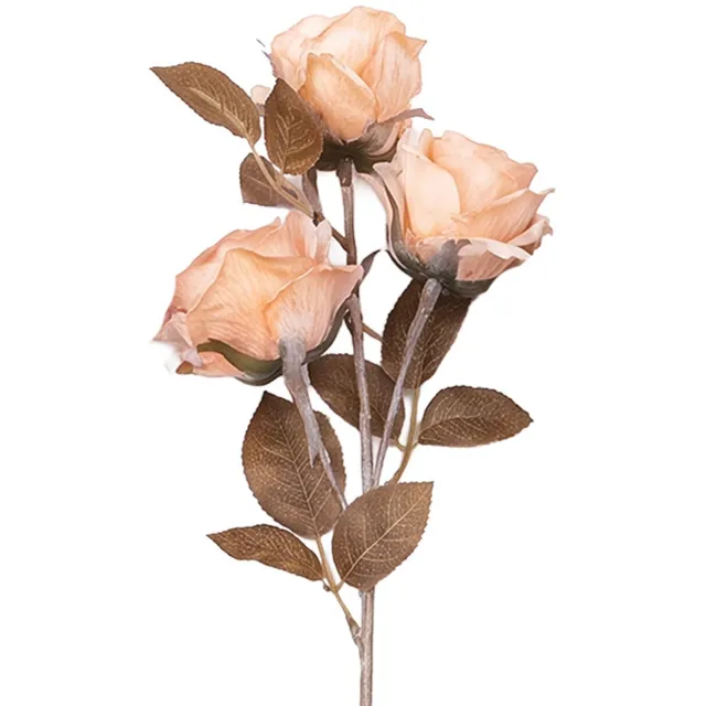 Clayre & Eef Kunstbloem Oranje Kunststof