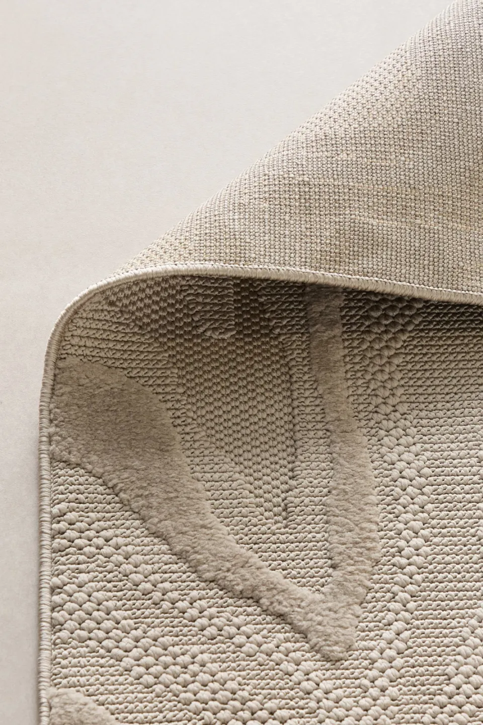 NOUS Living Teal vloerkleed taupe, foto 5