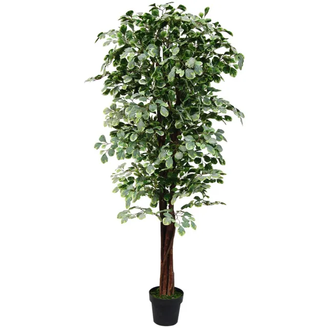 Decovego Kunstmatige Valse Arum Plant Decoratie Bininnen 110cm DECOVEGO Groen