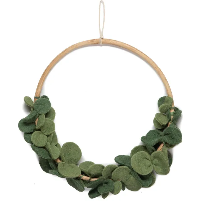 Kids Depot KidsDepot decoratiehanger eucalyptus Bruin, Groen