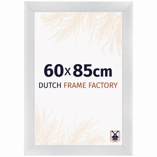 Dutch Frame Factory Fotolijst 60x85 cm - MDF - Zilver Mat - Praag