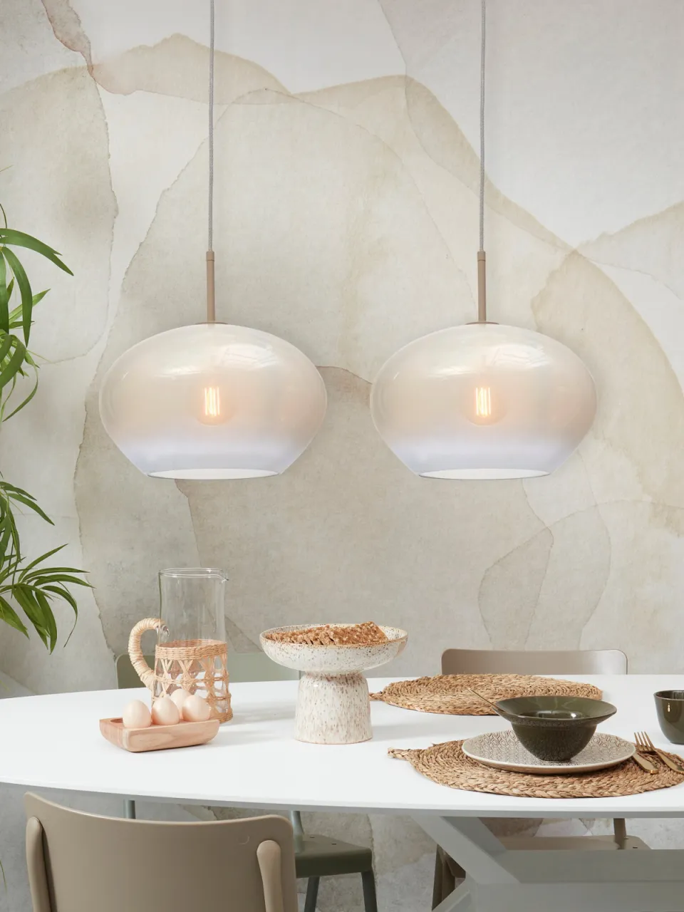 It's About Romi Bologna hanglamp melkwit wit, foto 2