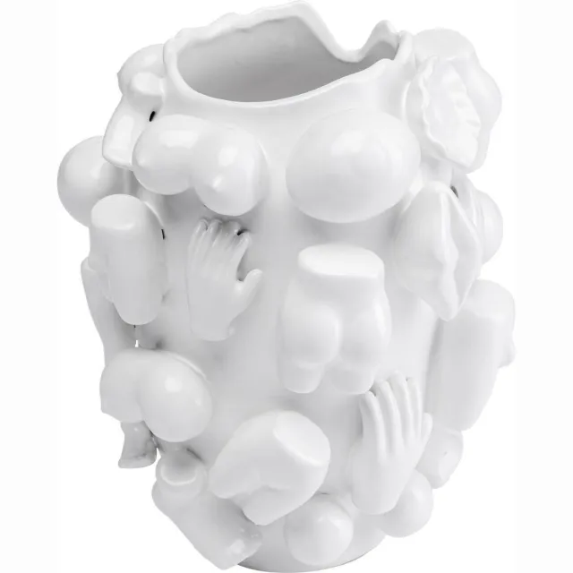 Kare Design Kare Vaas Body Parts 25cm Wit