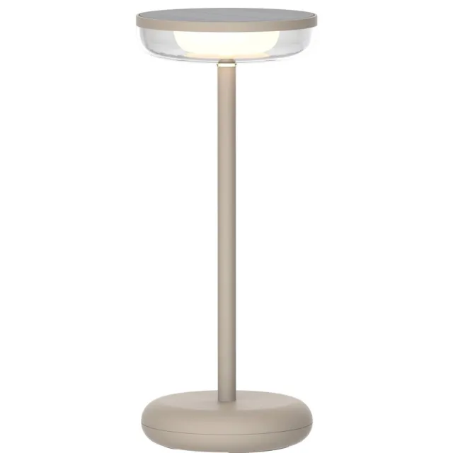 Luxform tafellamp hybrid Sintra crème