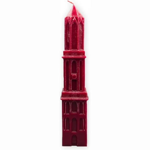 Domkaarsenutrecht.nl Domkaars 35cm Rood- Domkaars Utrecht- Domtoren Utrecht- Domtoren Kerst- Utrecht- Kaarsen