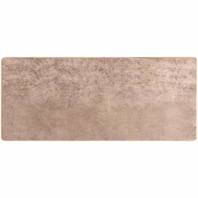 vidaXL Tapijt - Runner - MARSA - Zand - 100 - x - 200 - cm - Polyester - en - PVC
