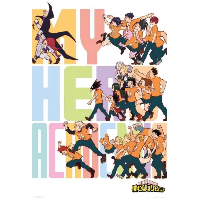 ABYSTYLE Poster My Hero Academia - S4 Key Art 3 61x91,5cm Divers