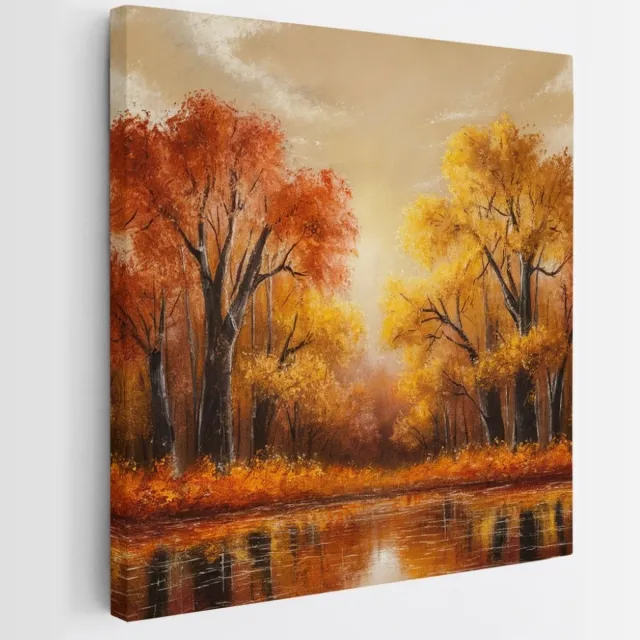 Saammp Canvas Schilderij - gekleurd mozaiek - eifeltoren - Abstract - 30x30 - Foto op canvas - Wanddecoratie - Muurdecoratie Woonkamer - Slaapkamer decoratie - Canvas Print Multicolor