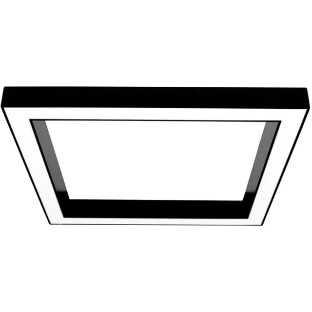 TooLight App1284-C Plafonnière Zwart 60X60X5Cm