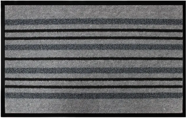 Douceur d intérieur Douceur d'intérieur - Deurmat met grijs patroon, PIANO Antraciet