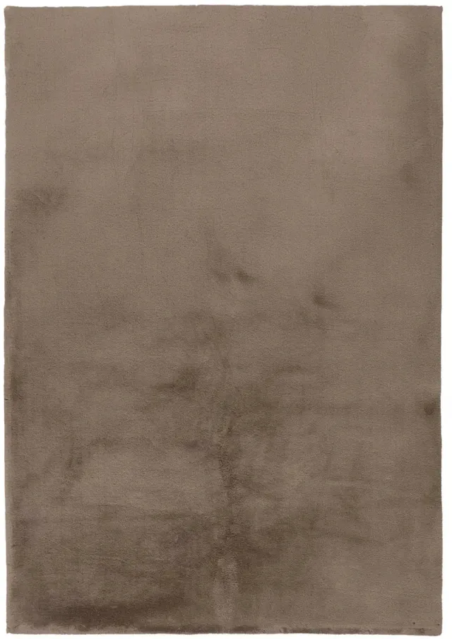 Dutch XXL Hoogpolig Vloerkleed | Tapijt | Spirit | Uni | Taupe | 120x170 cm