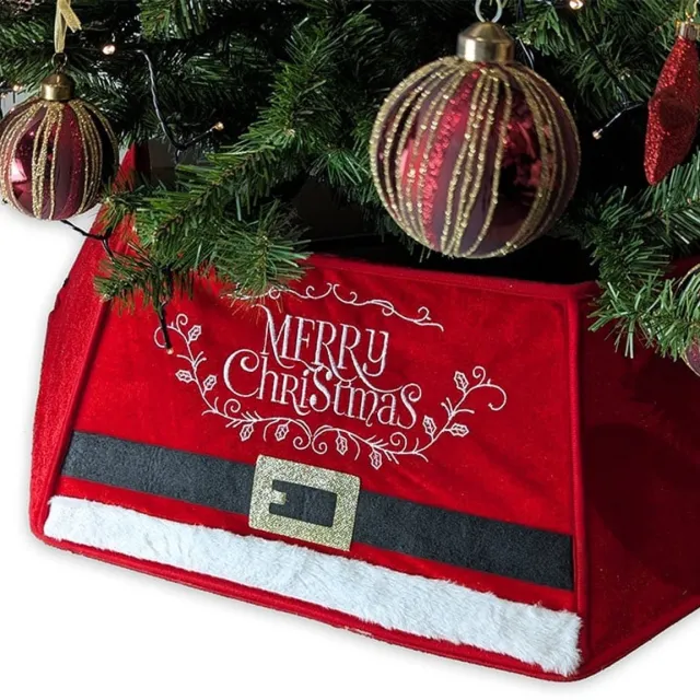 Unique Living Kerstboomrok Merry Xmas - 40x25cm - Multikleur