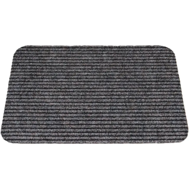 Prima Heavy Duty - Ribbel - Deurmat - Schraapmat - bruin - beige - taupe - 50x70cm - antislip