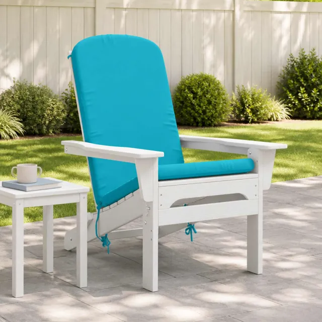 vidaXL Adirondack stoelkussen GEMERT 100% Polyester Turquoise