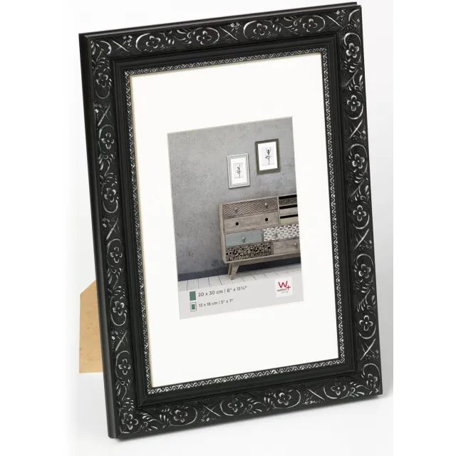 Walther Barock - Houten lijst - Fotoformaat 20x30 cm - Zwart