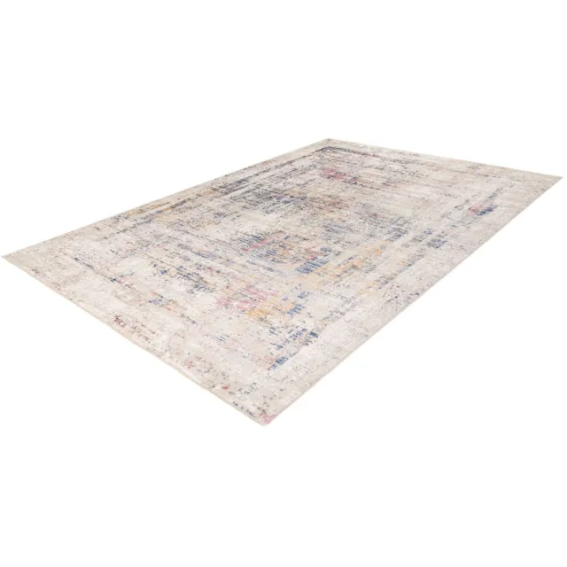 Lalee Vloerkleed - Laagpolig Tapijt - Modern en Vintage - Multicolor - Duurzaam en Ondersteunt Vloerverwarming Meer kleurig