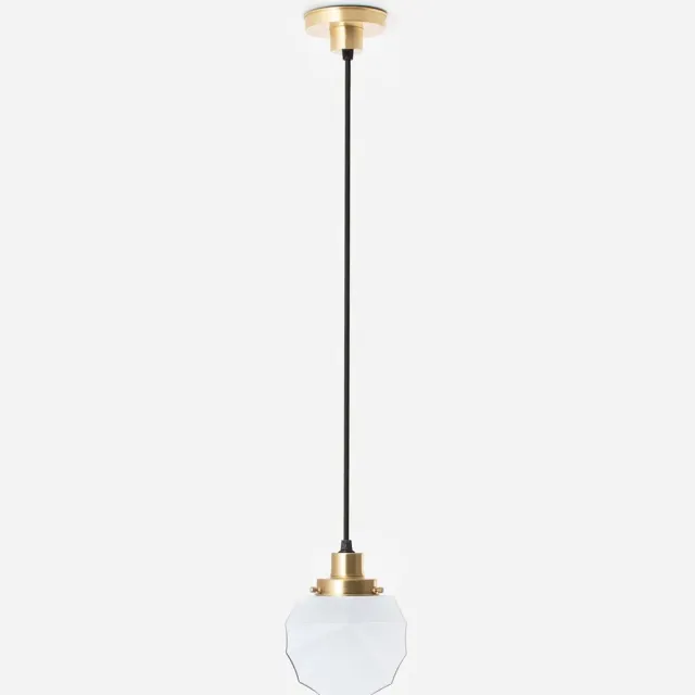 Coloured by Art Hanglamp aan snoer Johanna 20's Messing - Art Deco Trade