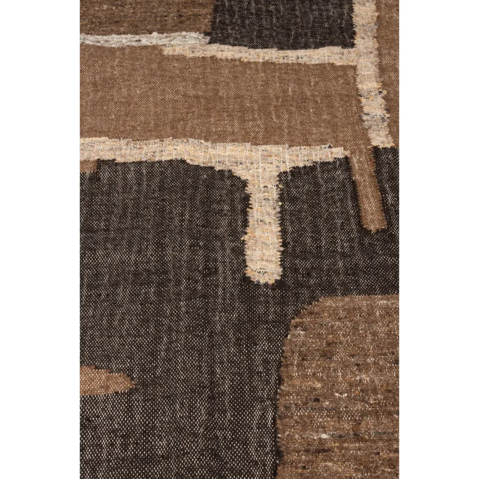 Dutchbone Briton vloerkleed beige, foto 3