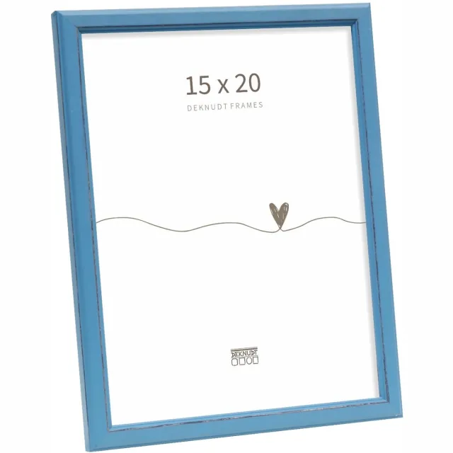 Deknudt Frames fotolijst S236F6 - blauw landelijk hout - foto 15x20 cm